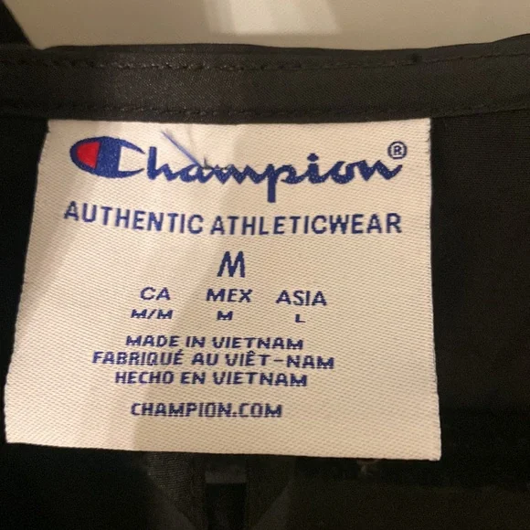 Champion Black Windbreaker - Picture 3 of 6